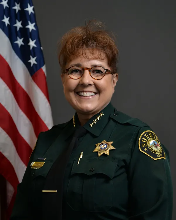Sheriff Reggie Marinelli in uniform