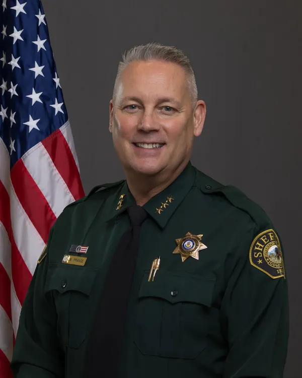 Undersheriff Mike Prange in uniform